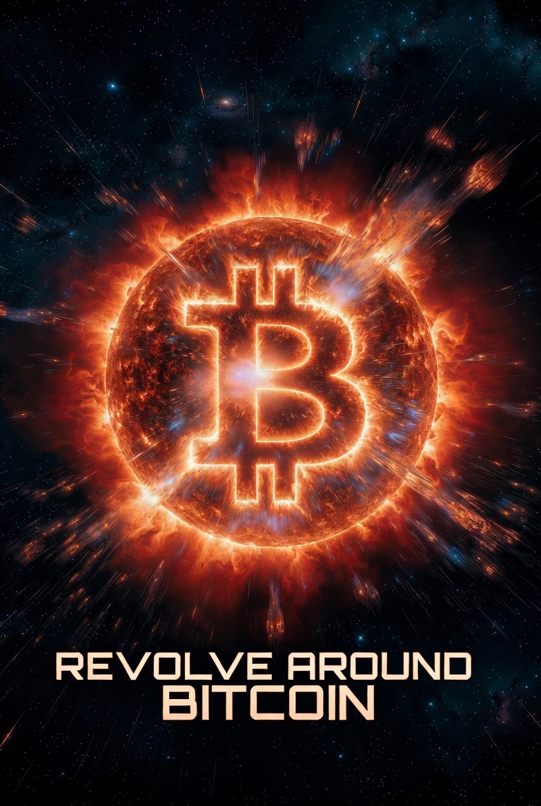 Revolve Around Bitcoin Shirt
