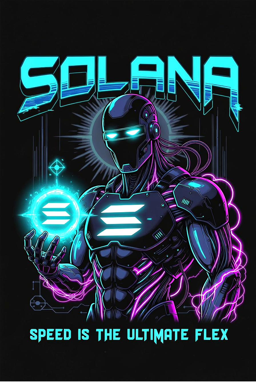 Solana Robot Shirt